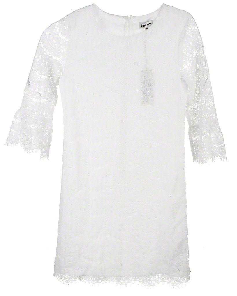 Se Cost:bart kjole, hvid, Katelyn - 140,S hos Umame.dk