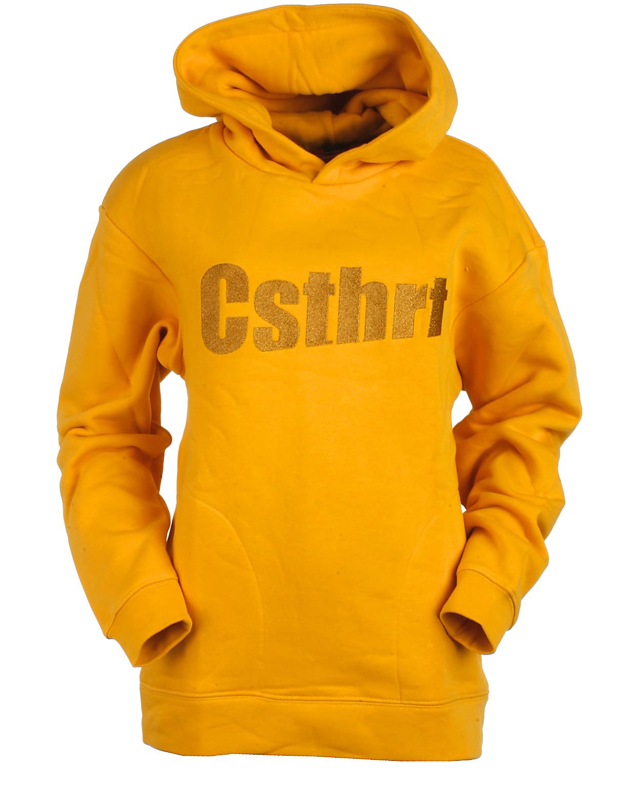 Billede af Cost:bart hood sweat, gul, Caitlyn - 128,XS