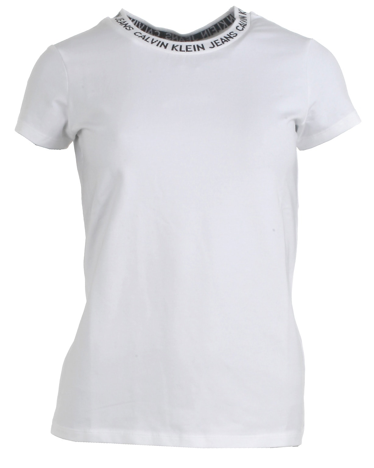 Calvin Klein t-shirt s/s, Logo, hvid - 140,10år