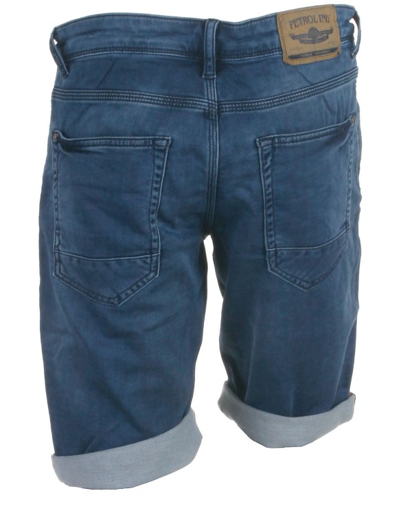 Petrol denim shorts