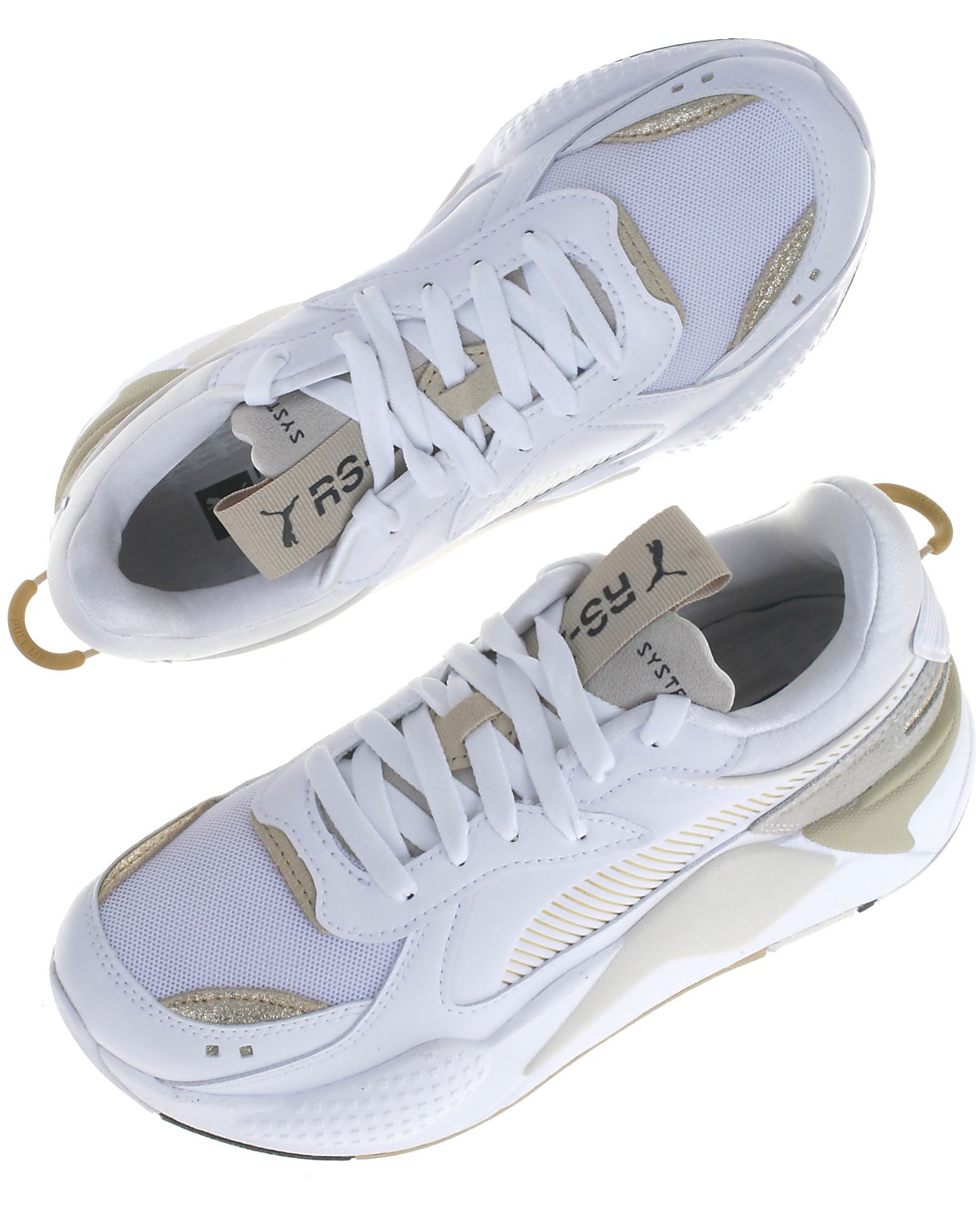 fornuft knap Reklame Puma sneakers, RS-X Mono, whitegold. Sneakers fra fede kvalitetsmærker