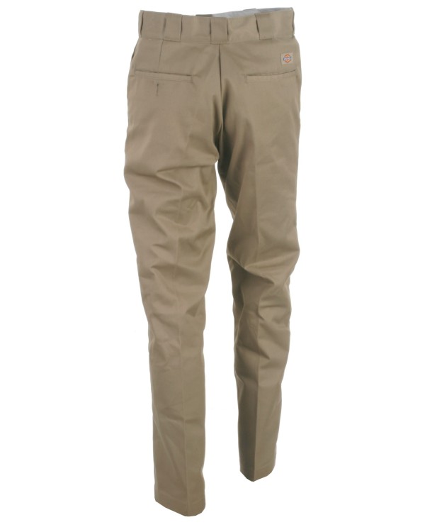 Sandfarvede bukser fra Dickies set bagfra, model Original 874 work DK000874-KHK