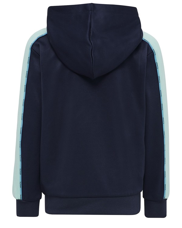 Hummel Apollo zip sweatshirt til drenge set bagfra - modellen fås hos umame.dk