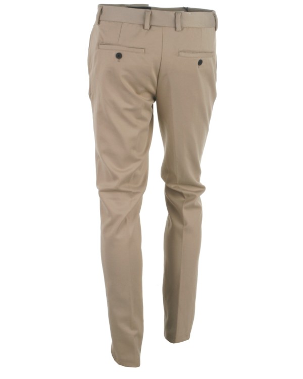 Sandfarvede bukser set bagfra fra Jack & Jones, model Marco 12182580-Crockery - køb hos umame.dk