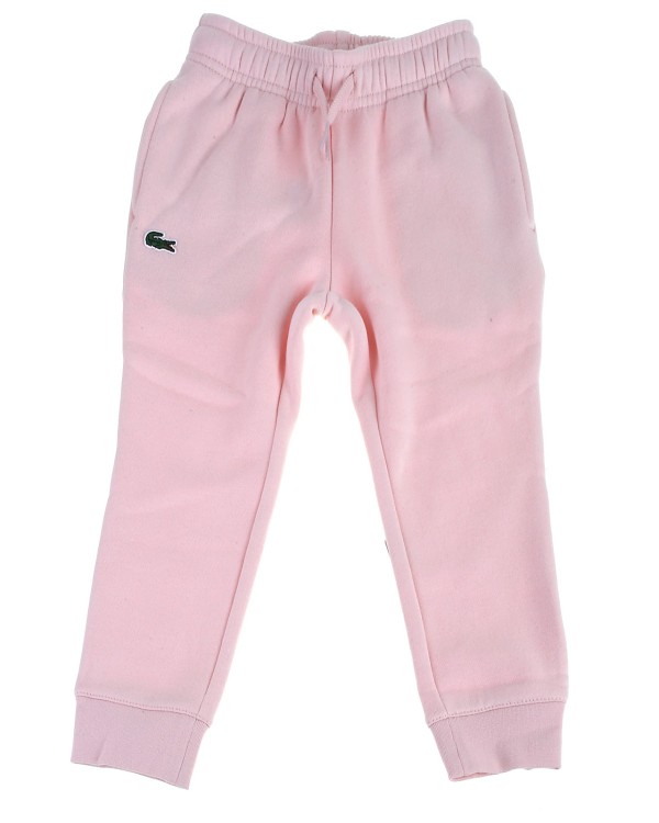 Lyserøde Lacoste sweatpants til børn, model XJ947600-ADY - Køb dem hos umame.dk