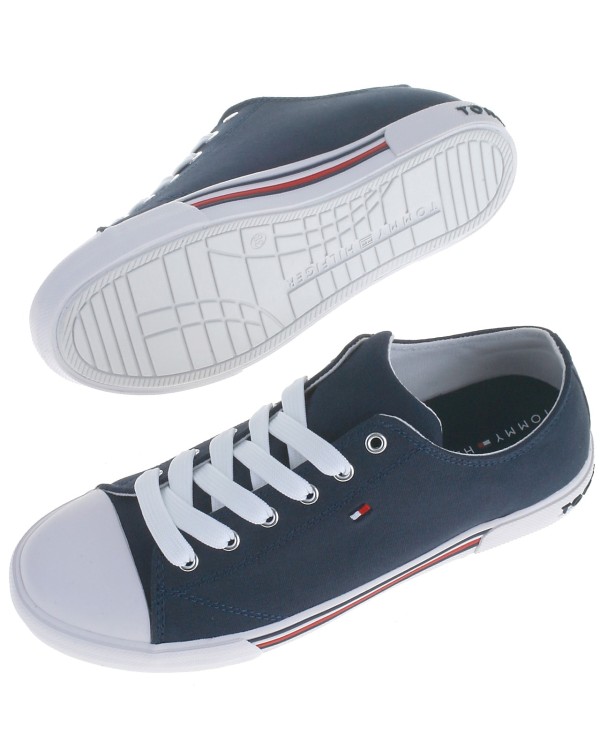 Tommy Hilfiger canvas sneakers