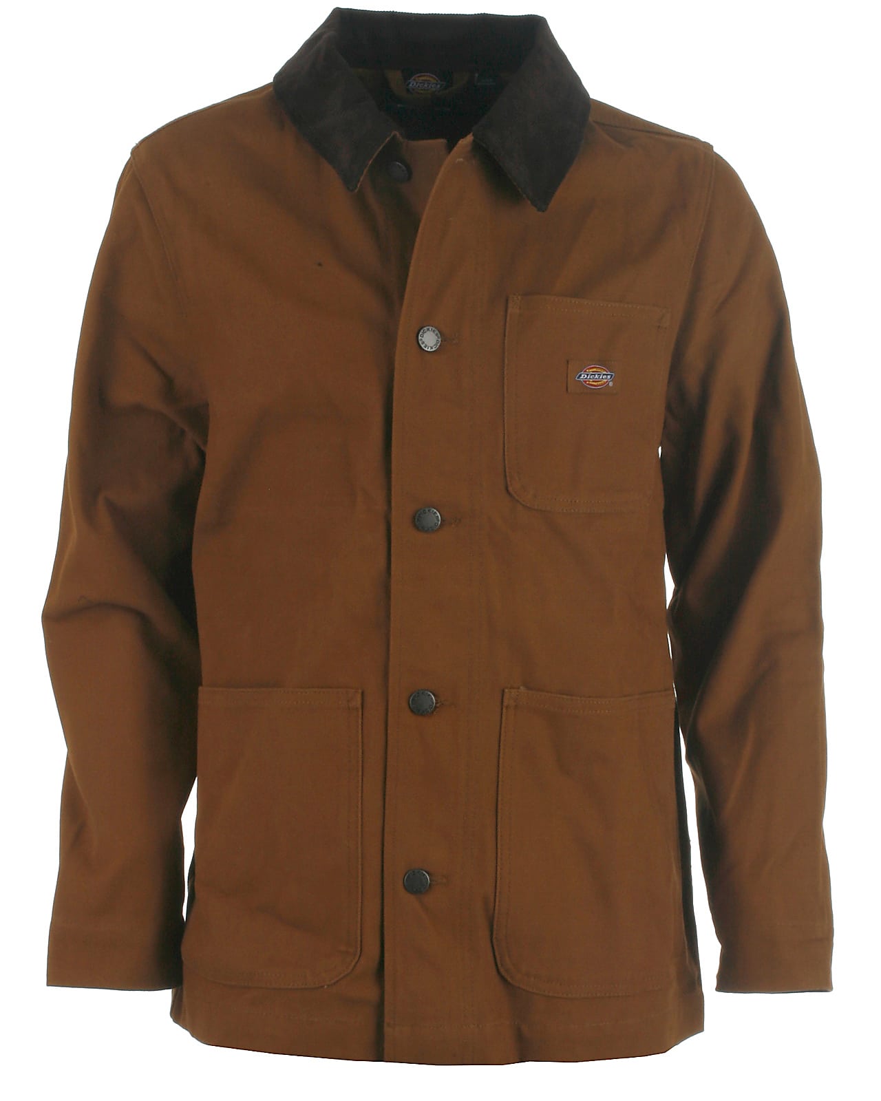 Dickies kanvas jakke, brownduck - 164,XS+,34