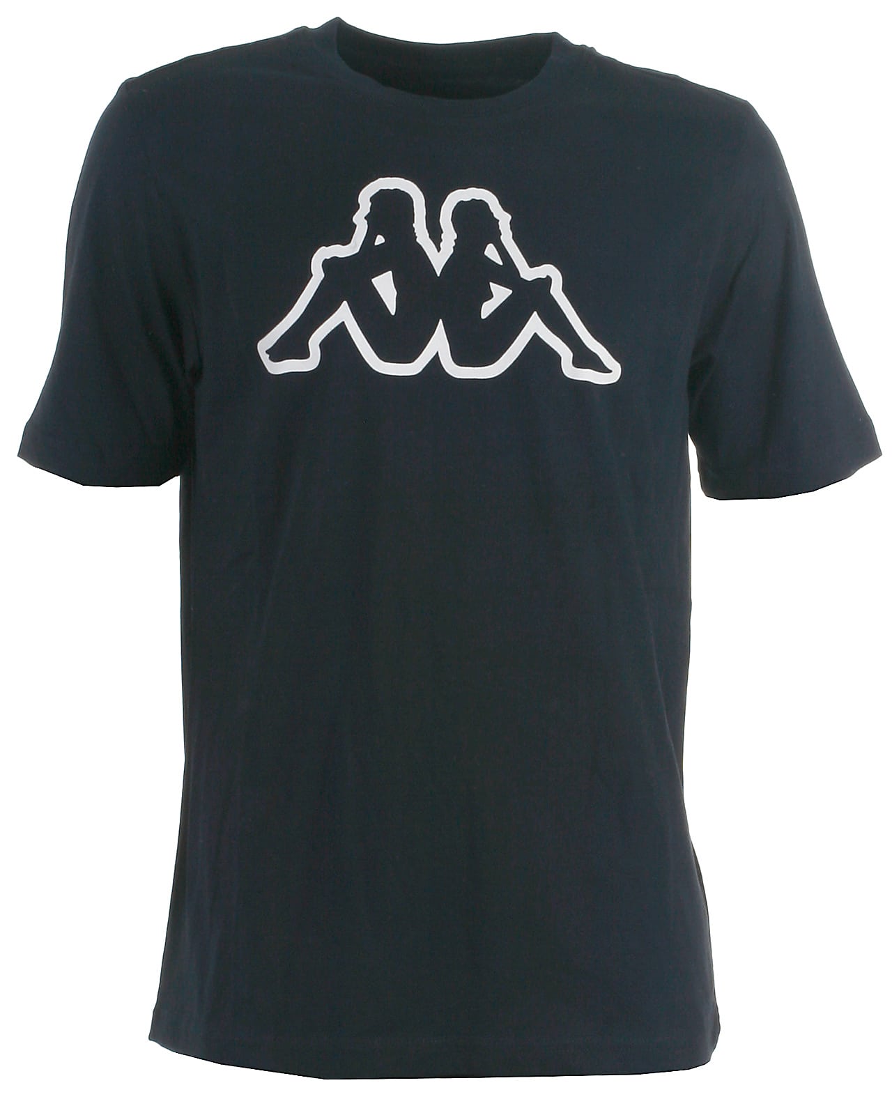 Kappa t-shirt s/s, Logo, navy - 128,8år