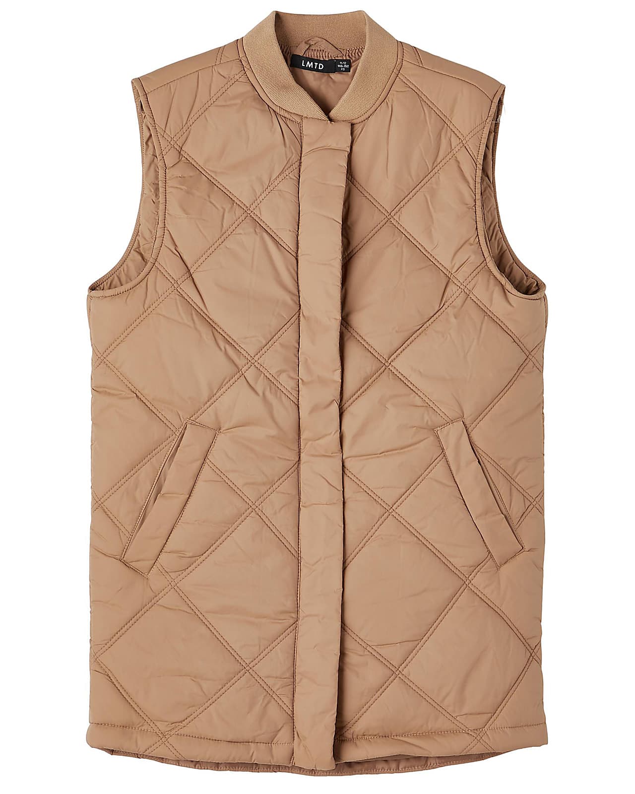 LMTD quilted vest