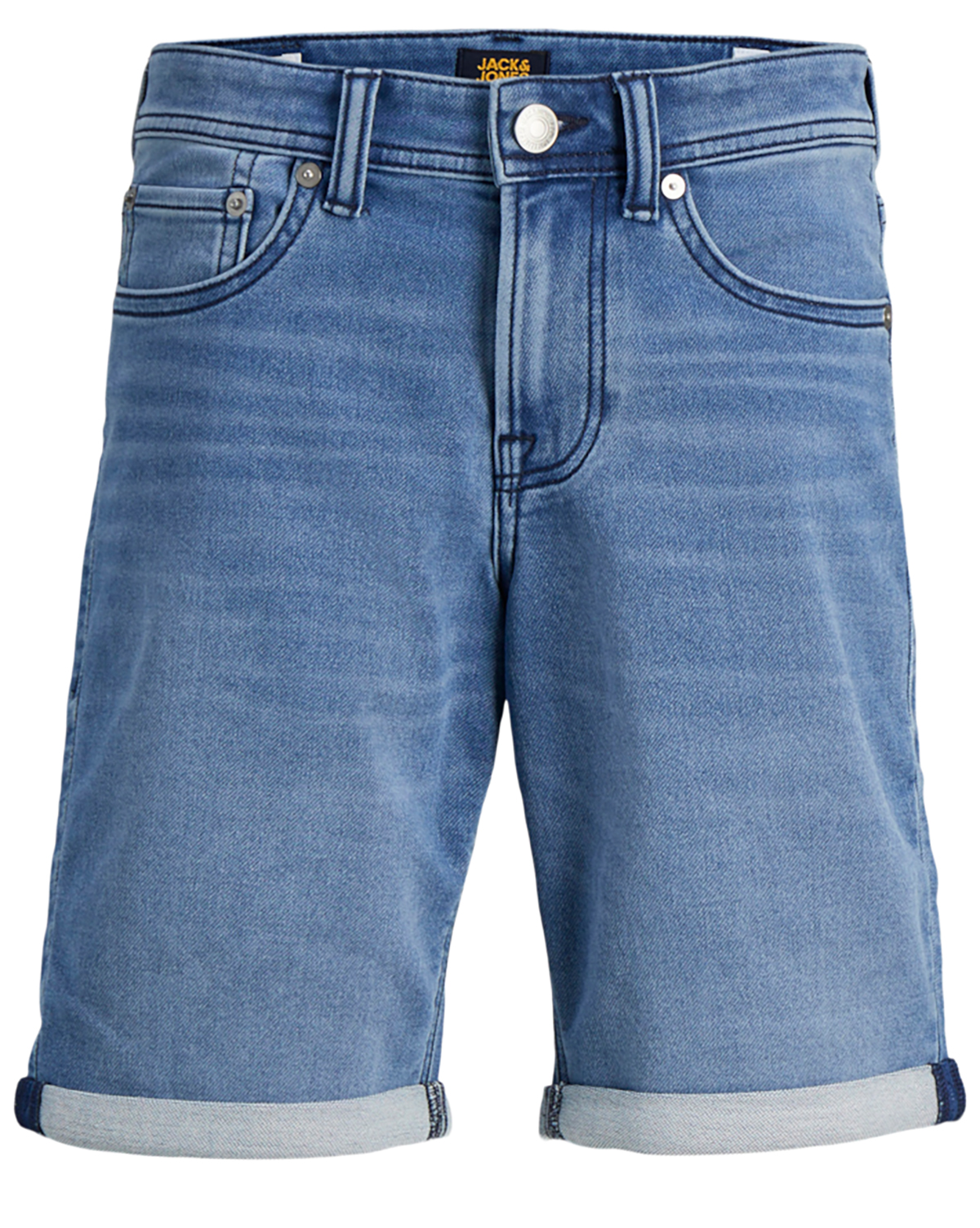 Se Jack & Jones JR denim shorts, Rick Icon, blå - 134,9år hos Umame.dk