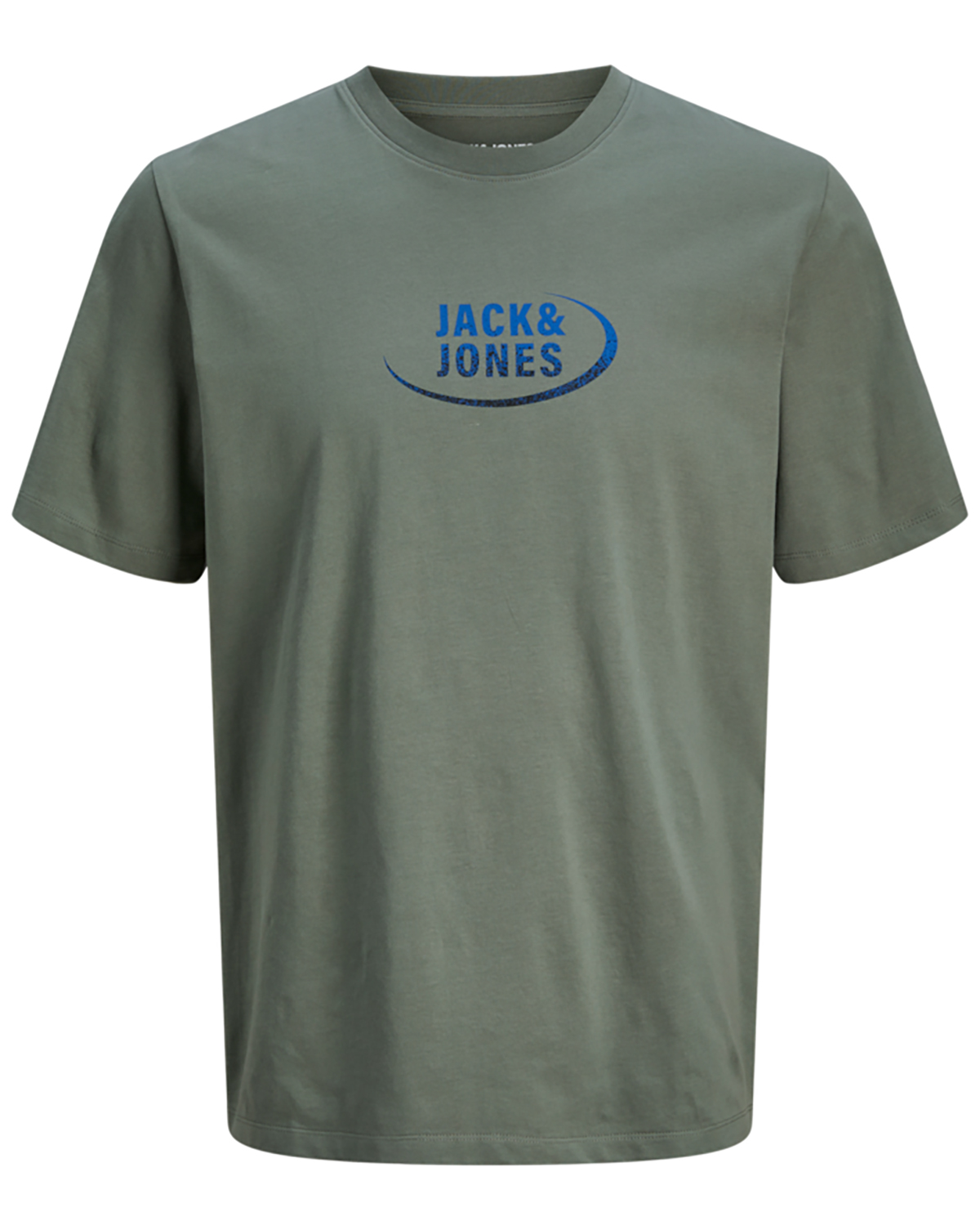 Se Jack & Jones t-shirt s/s, Gradient tee, army - 176,S+,S hos Umame.dk