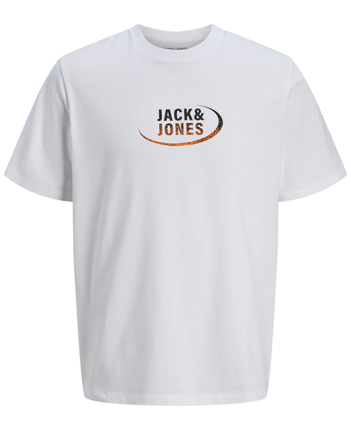 Se Jack & Jones t-shirt s/s, Gradient tee, hvid - 182,M+,M hos Umame.dk